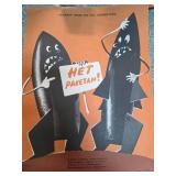 Soviet Anti-Nuclear Propaganda Poster