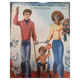 Soviet Propaganda Poster on Peace and Unity