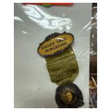 1917 Davey Tree Surgeons Ribbon Badge