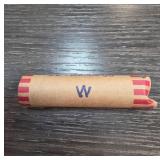 Roll of Wheat Pennies Cents
