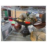 Cast Metal Decorative Centerpiece Bowl