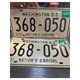 Washington D.C. License Plates
