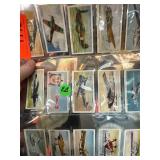 Aircraft-Themed Cigarette Cards