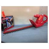 Homelite Electric Hedge Trimmer and Craftsman Sand