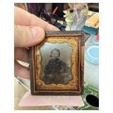 19th-Century Framed Daguerreotype Portrait