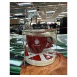Starbucks Red Ornament Mug with Packaging