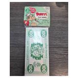 Popeye Toy House Play Money Set