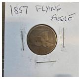 1857 Flying Eagle Cent Coin