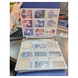Binder of Baseball Trading Cards