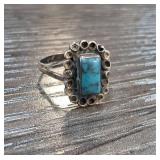 Sterling Silver Turquoise Ring