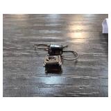 Sterling Silver Dangle Earrings with Gemstones