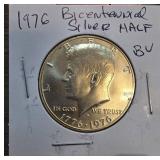 1976 Bicentennial Half Dollar BU Coin