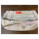 Carlos Falchi Beige Fabric Clutch