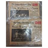 Apollo 11 Moon Landing Newspapers