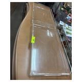 Two Lucite Trays by Grainware