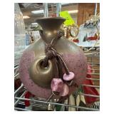 Ceramic Vase With Decorative Accents