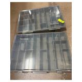 Two Flambeau Plastic Storage Cases