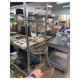 Three-Tier Hanging Metal Basket