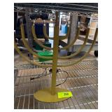 Gold-Tone Electric Menorah