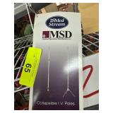 MedStream Collapsible IV Poles by MSD