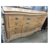 Pulaski Wooden Dresser with Mixed Pulls, 68ï¿½ï¿½ Wide