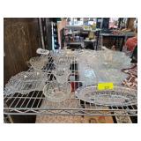 Pressed Glass Serving Dishes