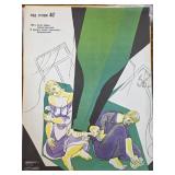 Soviet Propaganda Poster Featuring Styled Graphics