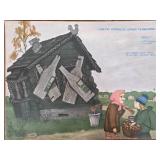 Soviet Anti-Alcohol Propaganda Poster