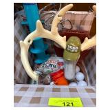 Miscellaneous Items With Deer Pong Game