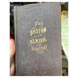 Boston Almanac and Directory, 1875 Edition