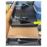 Black Bedside Shelves with Clamps