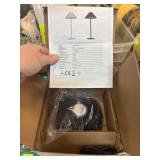 LED Rechargeable Table Lamp with USB Charging Cabl