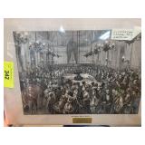 1871 Illustrated London News Print