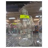 Clear Glass Bottle With Stopper