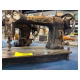 20th Century Hand-Crank Sewing Machine