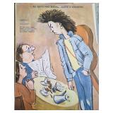 Russian Cartoon Artwork on Family Dynamics