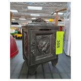 Kenton Cast Iron Bank with Ornamental Design