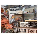Fall and Halloween Decor Items