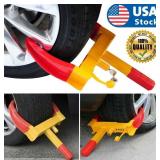 Wheel Lock Clamp Anti-Theft Device for Vehicles