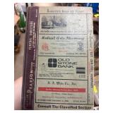1974 Cranston City Directory Hardcover