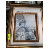 Framed Black-and-White Prints