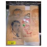 Vintage Transfers Featuring Figures