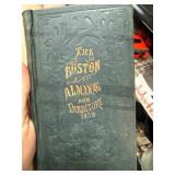 1879 Boston Almanac and Directory, Hardcover