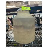 Stoneware Crock Pot with Wide Rim