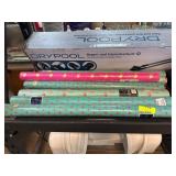 Flamingo-Themed Gift Wrap Rolls