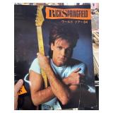 Rick Springfield 1984 World Tour Program