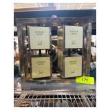 Godinger Rotating Cube Photo Frame Set