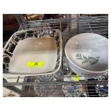 Two Ceramic Serving Dishes by Stafford & Ulster