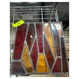 Multi-Colored Stained Glass Panel