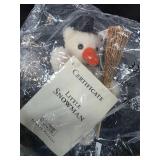 Steiff Little Snowman Plush Toy Sealed